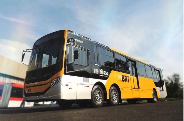 BRT recebe novos ônibus com ar condicionado e tomadas USB