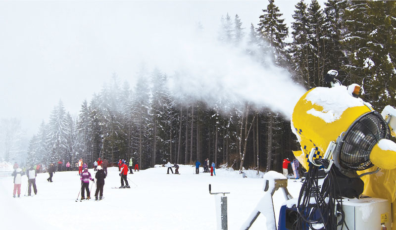 Na Europa, falta de neve ameaça o funcionamento de estações de esqui