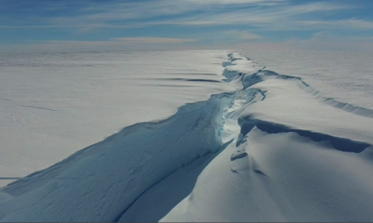 Iceberg maior que a cidade de São Paulo se solta na Antártica