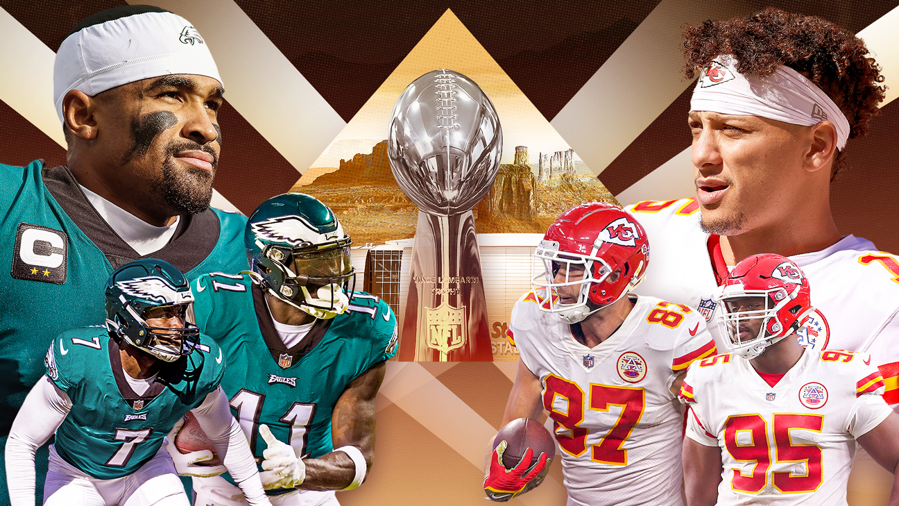 Em clima de equilíbrio, Chiefs e Eagles são os finalistas do Super Bowl