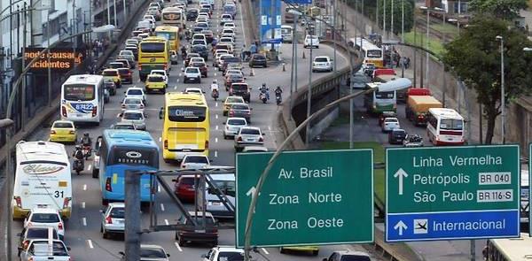 Rio de Janeiro é considerada a 4º pior cidade do mundo em termos de deslocamentos