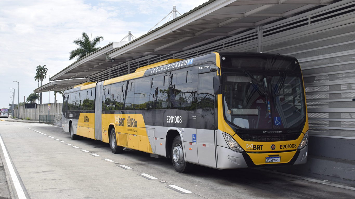 Cidade recebe nova frota de ônibus para o BRT