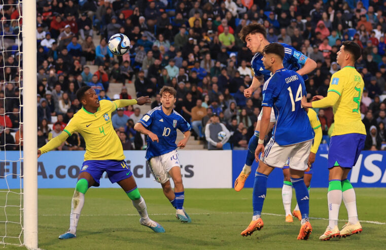 Brasil é superior no segundo tempo, mas perde para Itália no primeiro jogo da Copa do Mundo FIFA Sub-20 2023