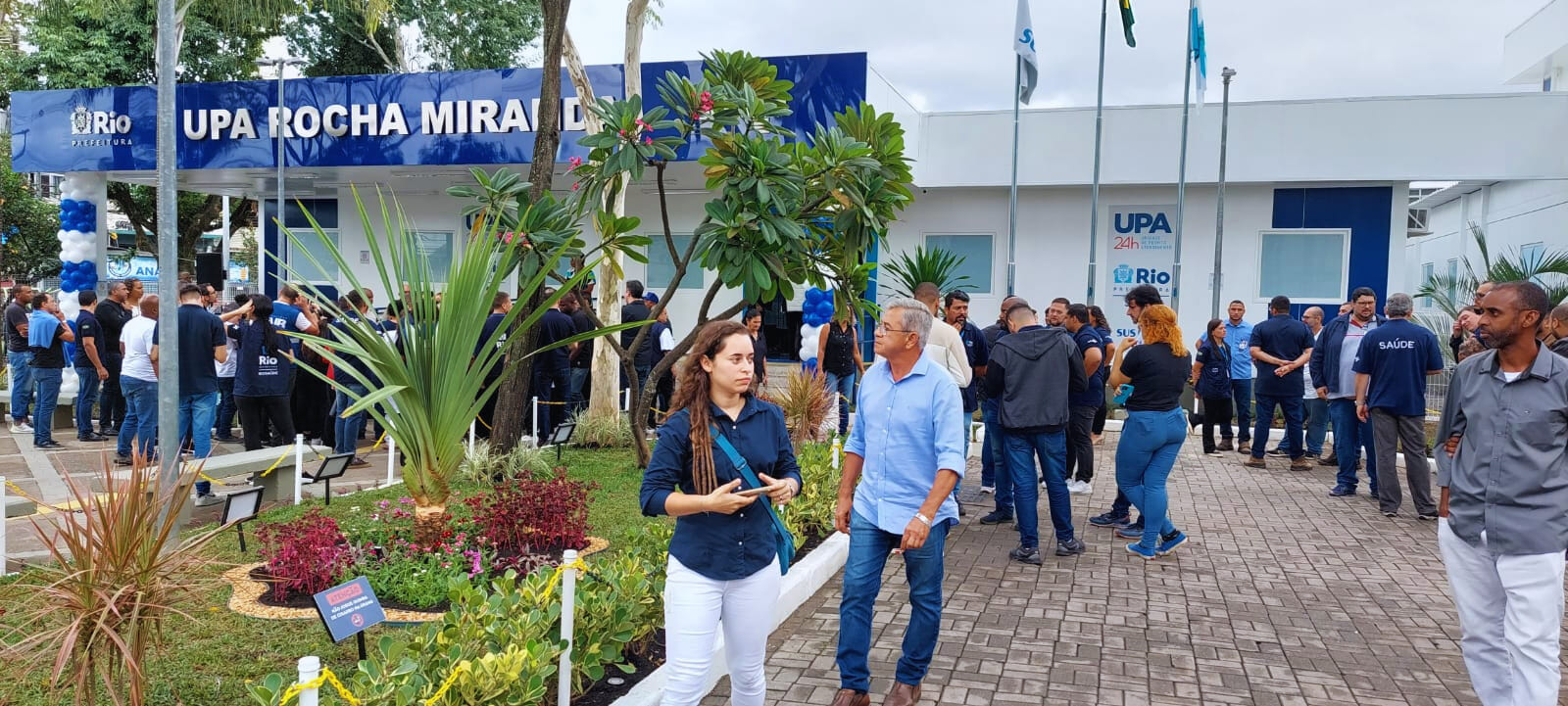 UPA de Rocha Miranda é reinaugurada após  ampla reforma