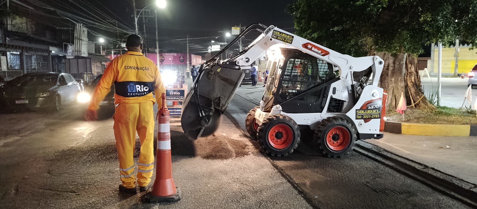 Secretaria de Conservação dá início a obras do programa Asfalto Liso na Avenida Ayrton Senna