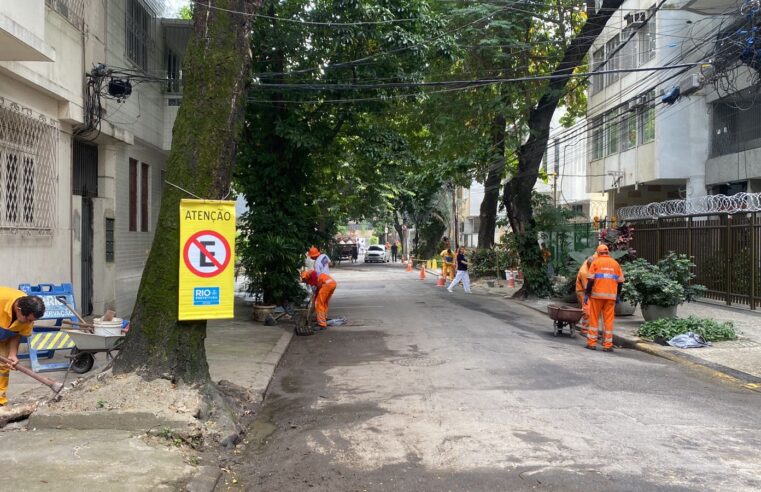 Rua no entorno do Maracanã recebe ação de revitalização