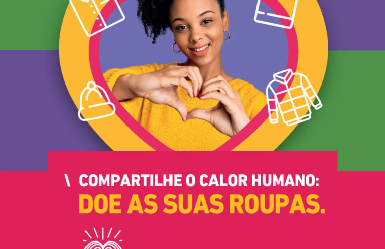 VLT inicia ‘Campanha da Gentileza – Doe Roupas’ nesta quinta-feira