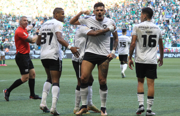 #Brasileirão: Botafogo vence Palmeiras com gol de Tiquinho e dispara na liderança