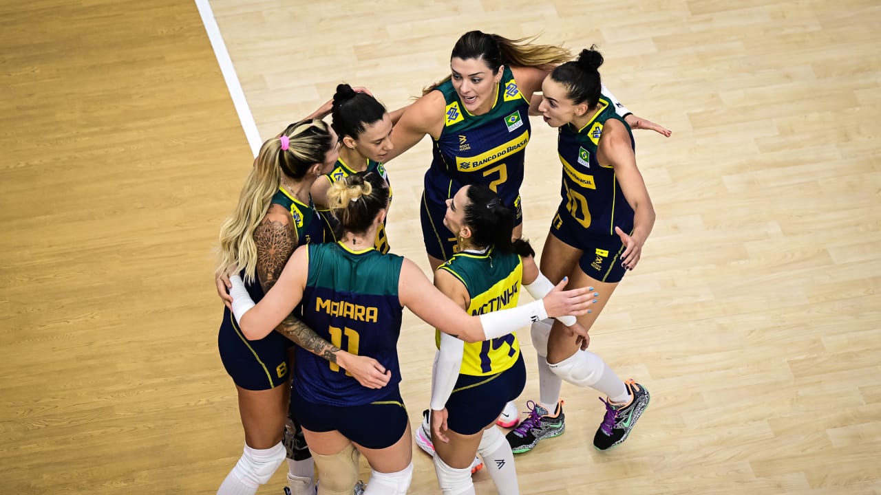 #VNL: Brasil sai atrás, mas Gabi brilha e seleção vira sobre Itália em jogo dramático na Liga das Nações