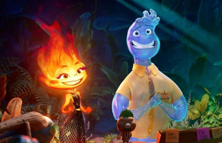 Animação “Elementos” arrecadou US$121 milhões em bilheteria e deixa a desejar para a Pixar