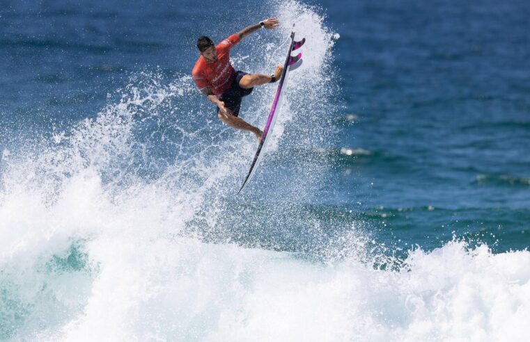 #WSL: após uma semana sem ondas, etapa de Saquarema volta e tem Gabriel Medina e Tatiana Weston-Webb eliminados