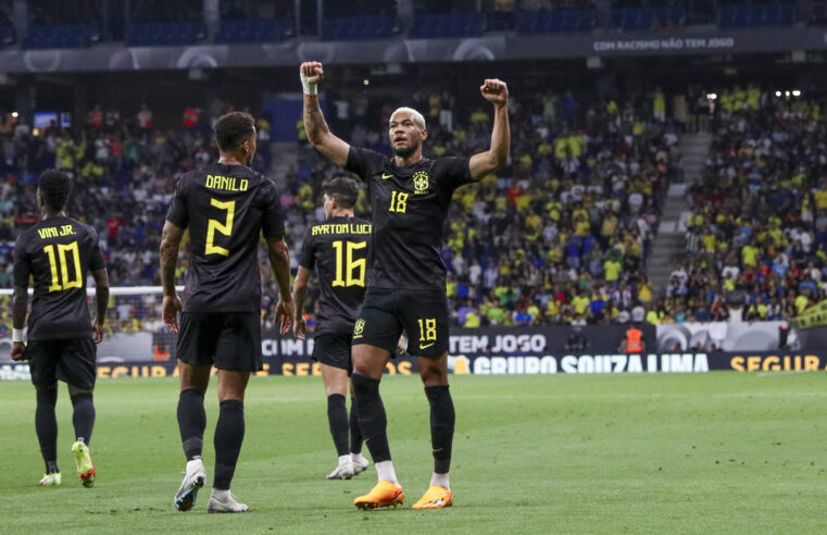 Brasil vence a seleção da Guiné por 4 a 1 em amistoso na Espanha em pré-jogo marcado por racismo