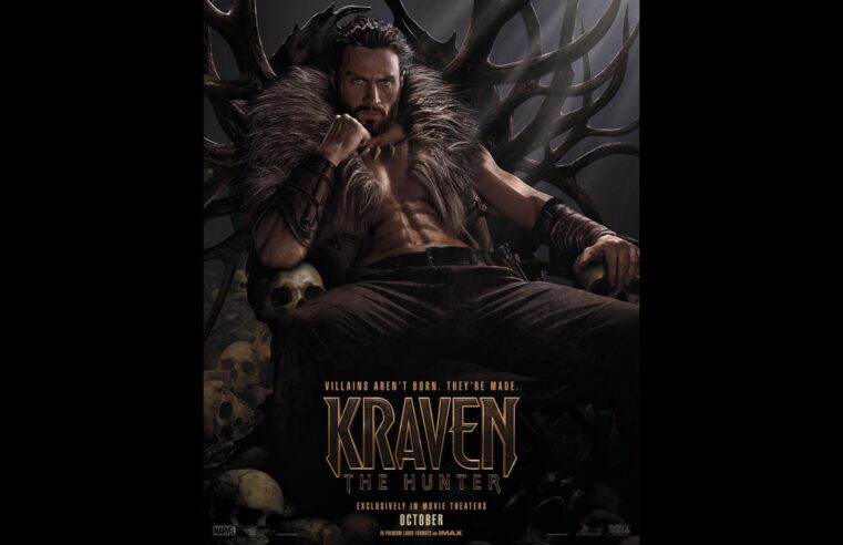 Sony Pictures divulga primeiro trailer completo de ‘Kraven, O Caçador’, com Aaron Taylor-Johnson