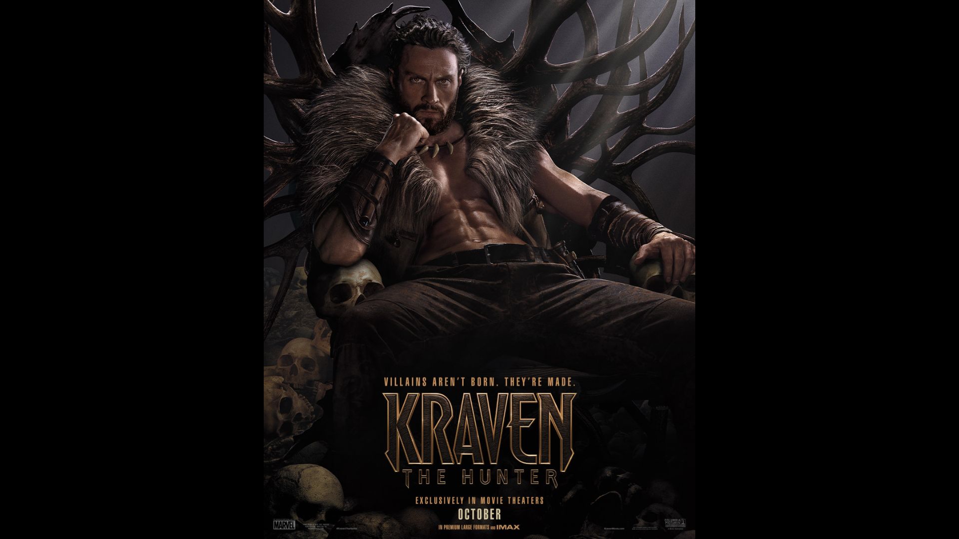 Sony Pictures divulga primeiro trailer completo de ‘Kraven, O Caçador’, com Aaron Taylor-Johnson