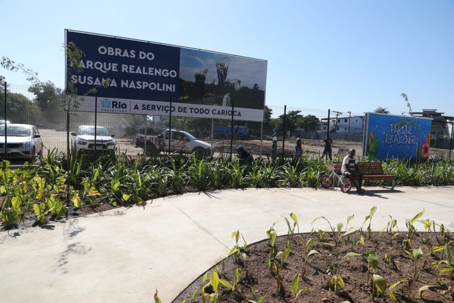 Parque Realengo Susana Naspolini promete ser a maior área de lazer da região