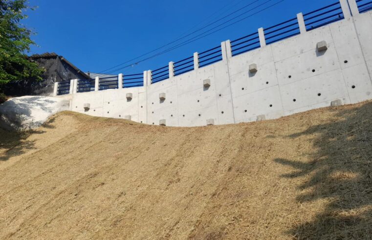 Obra de prevenção contra deslizamentos foi concluída na Freguesia pela Geo-Rio