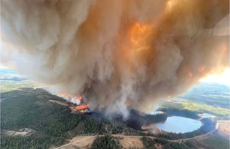 Fumaça de incêndios no Canadá é detectada na Noruega