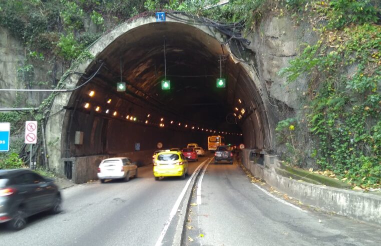 Obras de revitalização do Túnel Rebouças acontecem até o próximo dia 05