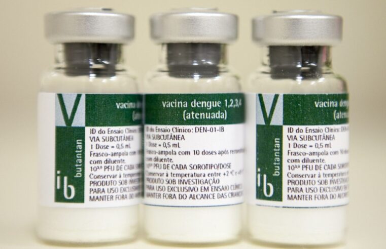 Nova vacina contra dengue começa a ser aplicada na próxima semana