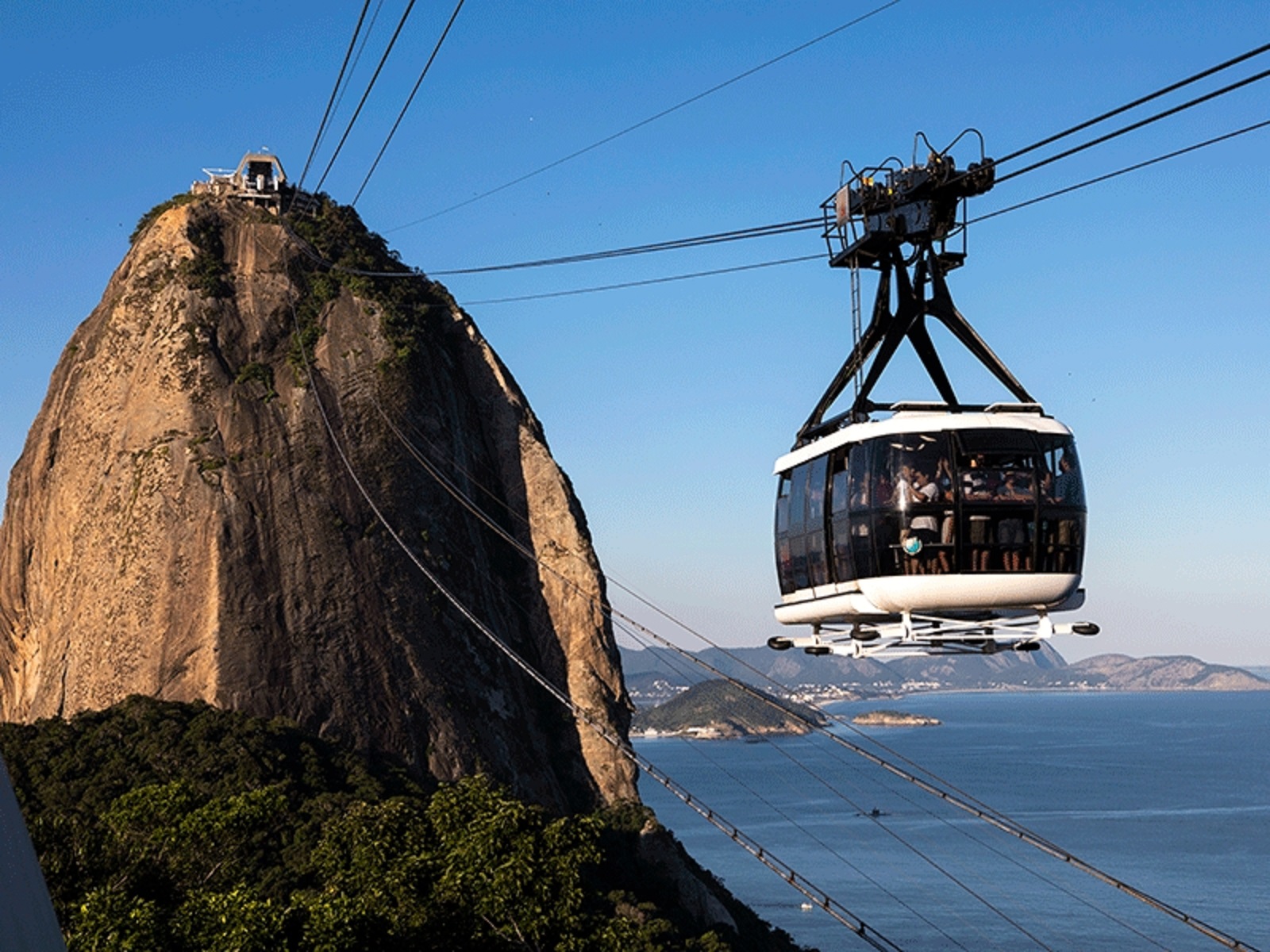 Bondinho do Pão de Açúcar é uma das vistas mais bonitas do Rio