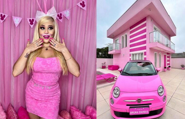 Barbie brasileira tem casa rosa e milhões de fãs nas redes sociais