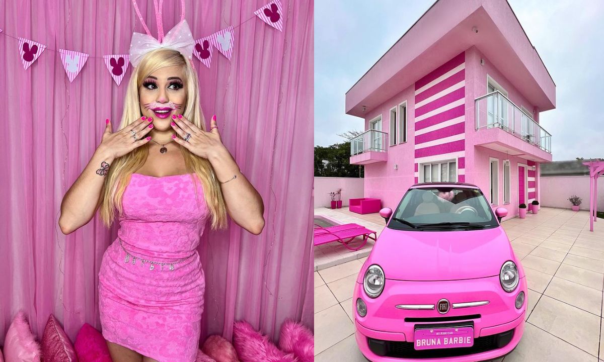 Barbie brasileira tem casa rosa e milhões de fãs nas redes sociais