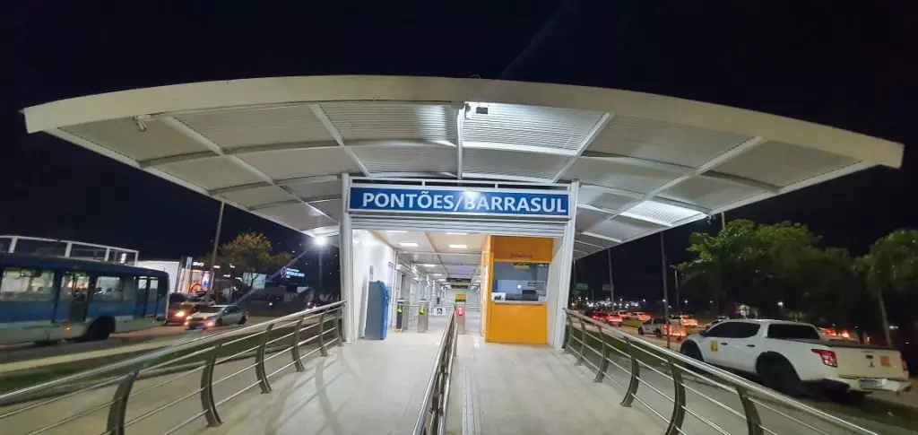 Estação Pontões/Barra Sul, no corredor Transoeste, na Barra da Tijuca, reabre após reforma