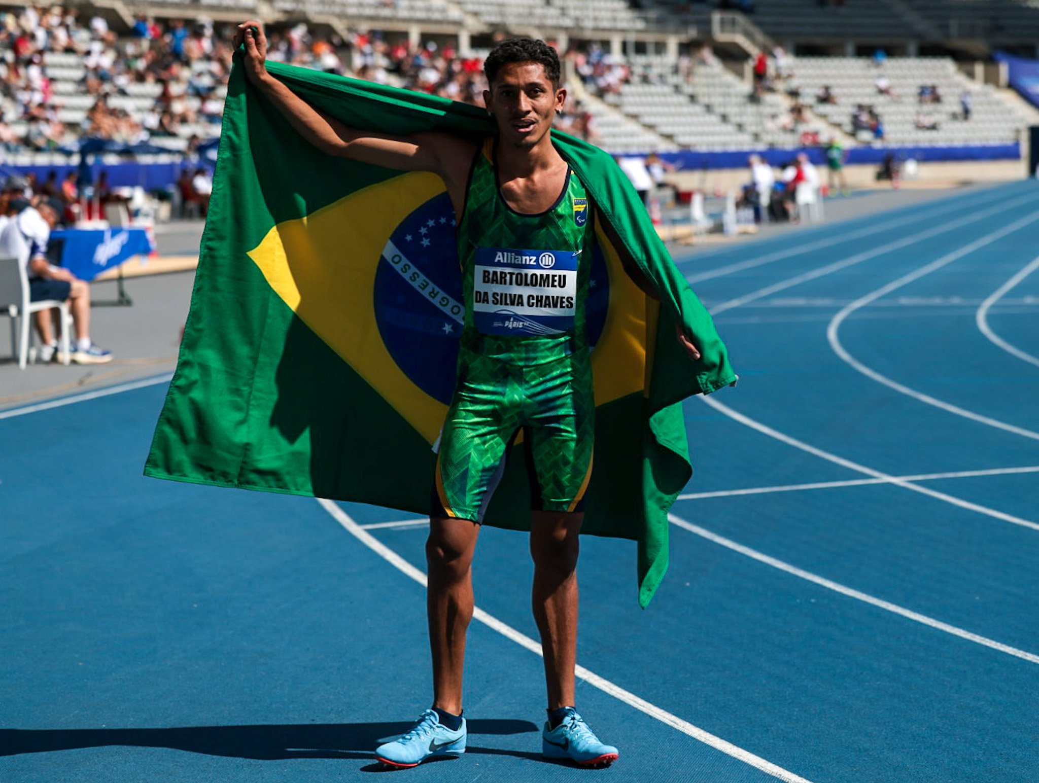 #MundialParalímpico: Brasil conquista 25 medalhas, sendo 9 de ouro, 6 de prata, 10 de bronze e está em 2º lugar no geral