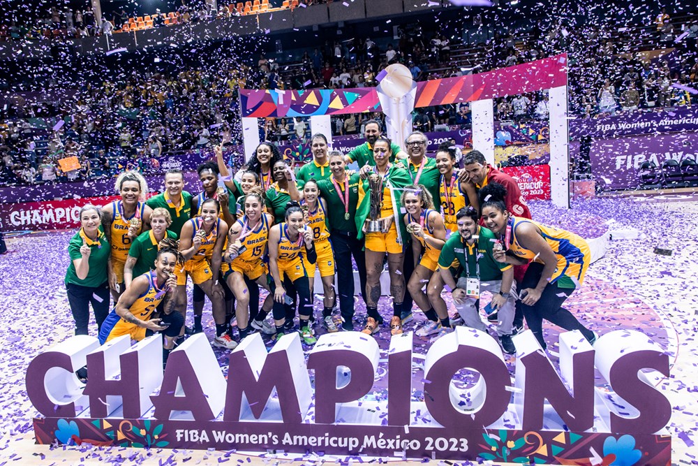 #Basquete: Brasil derrota os Estados Unidos por 69 a 58 e conquista sexto título na Americup Feminina