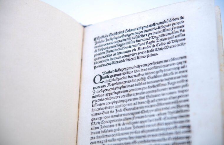 EUA devolve carta de Cristóvão Colombo do século XV à Itália