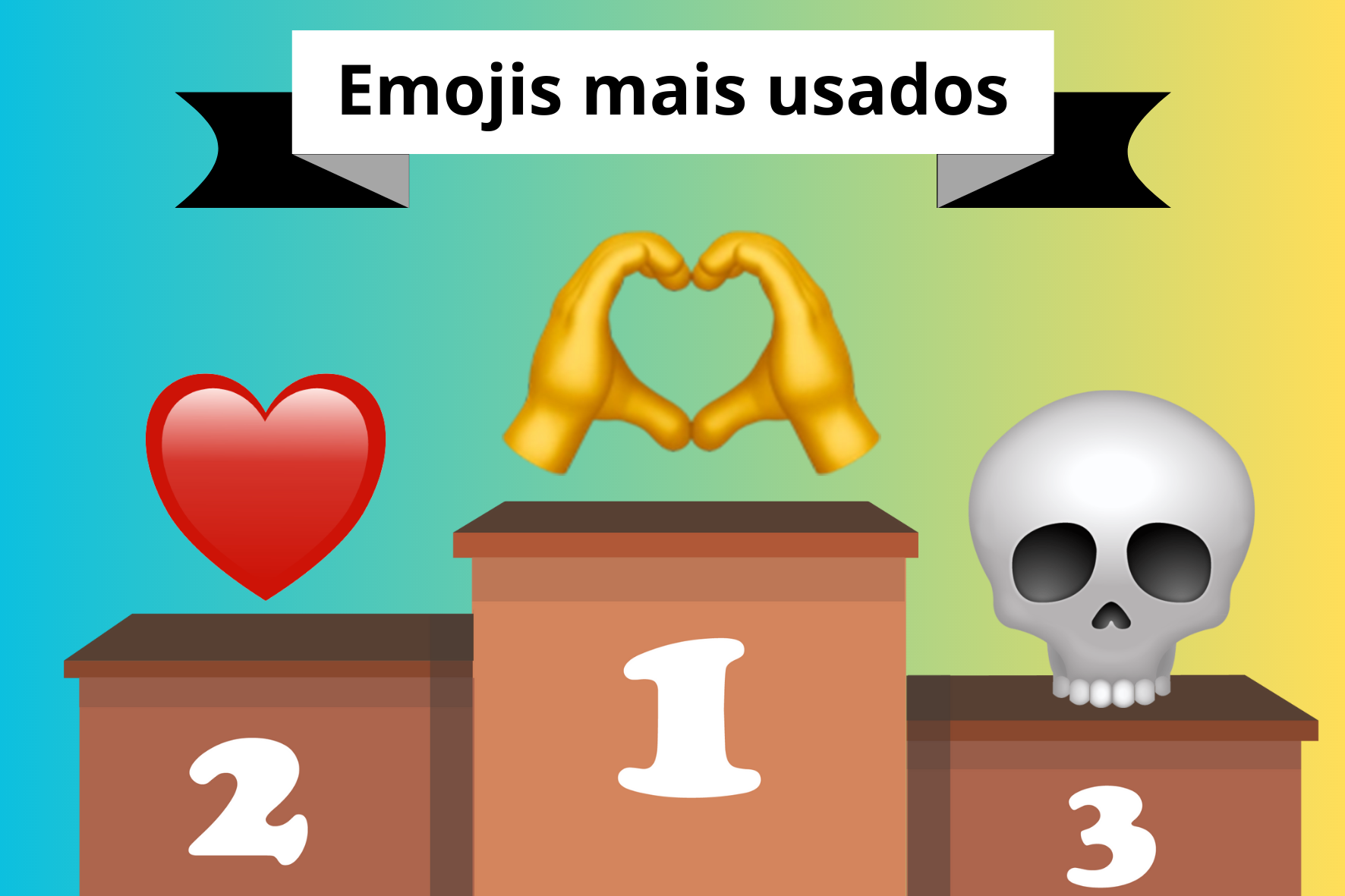 Dia Mundial do Emoji: mãos formando um coração é o mais utilizado do mundo