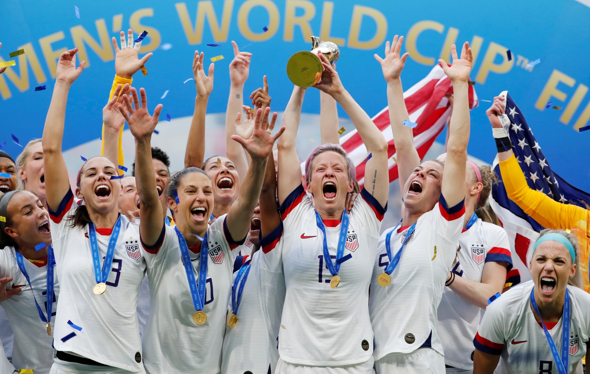 #CopadoMundoFeminina: Estados Unidos é o país com mais títulos na competição