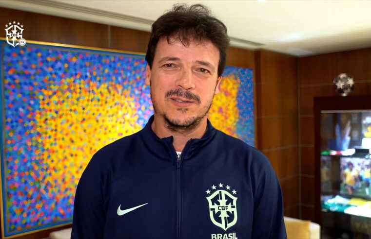 Fernando Diniz é o novo técnico interino da seleção, até a chegada de Carlo Ancelotti