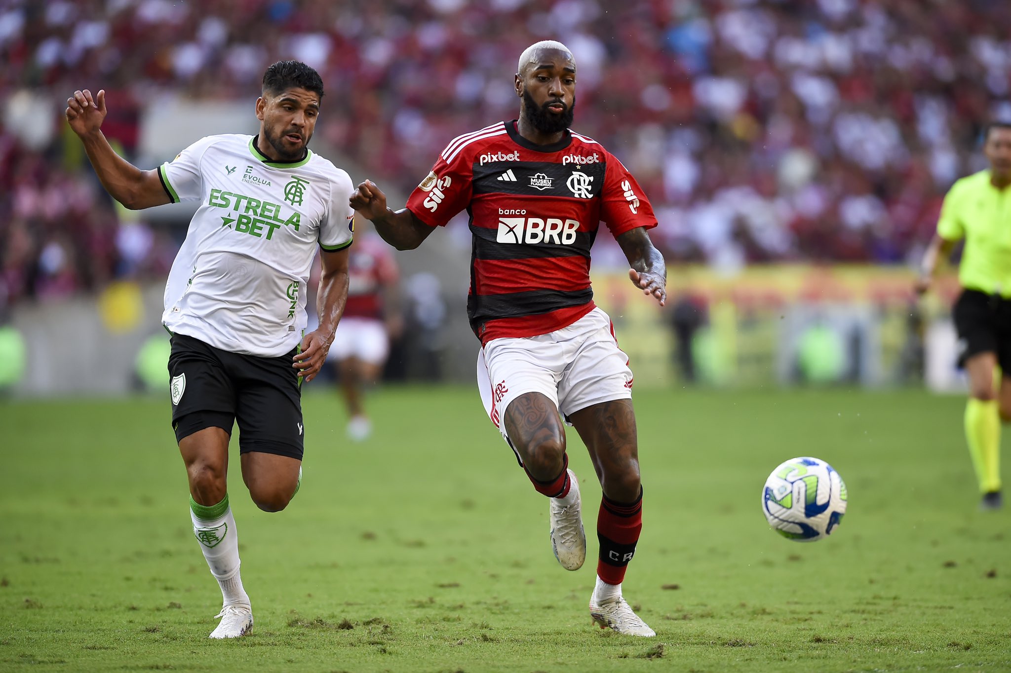 #Brasileirão: Flamengo e América-MG empatam em 1 a 1, no Maracanã