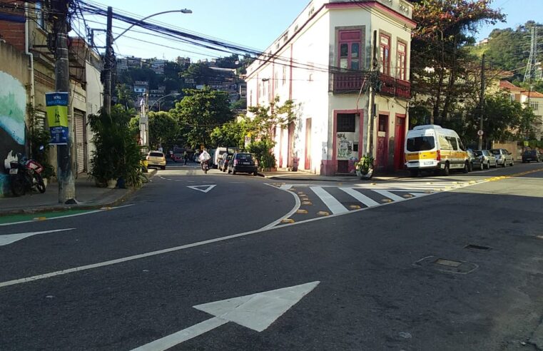 Rua Itapiru, no Rio Comprido, altera sentido a partir deste sábado