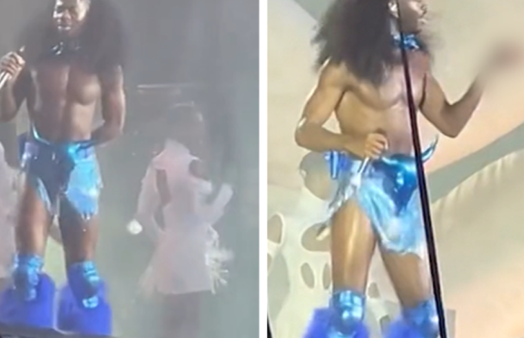 Rapper americano é atingido por vagina voadora durante show