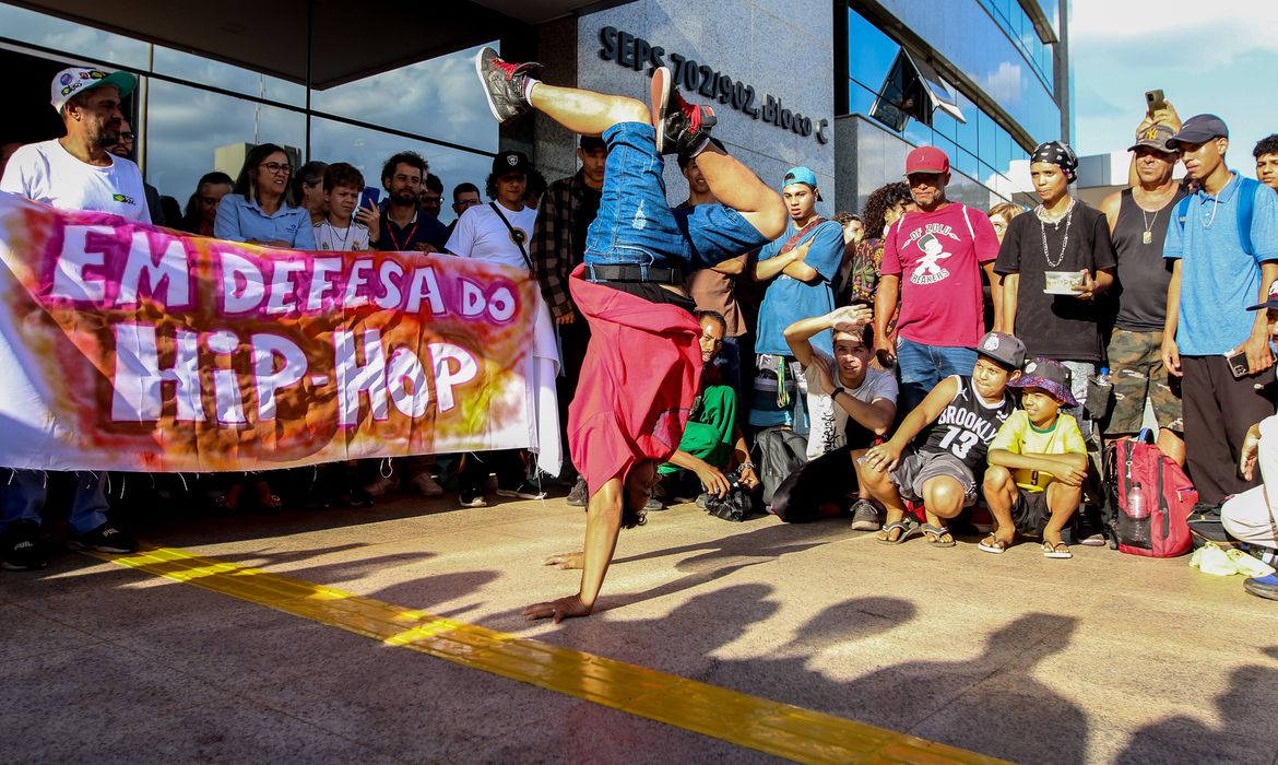 Representantes do movimento Hip Hop no Brasil se reúnem em Brasília em busca de tornar o estilo de dança patrimônio imaterial