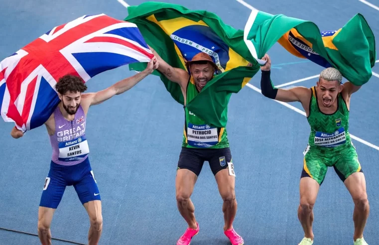 #MundialParalímpico: Brasil termina em 2º no geral, com 14 ouros, 13 pratas, 20 bronzes, bate recorde de 2013 e termina com mais medalhas que a China