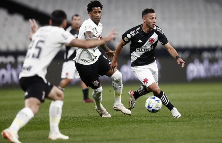 #Brasileirão: Vasco perde por 3 a 1 do Corinthians, na Neo Química Arena