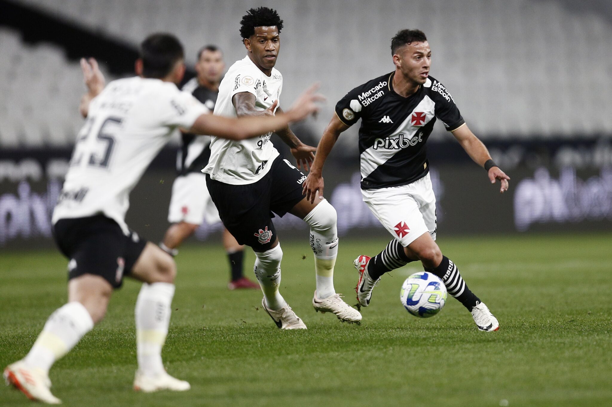 #Brasileirão: Vasco perde por 3 a 1 do Corinthians, na Neo Química Arena