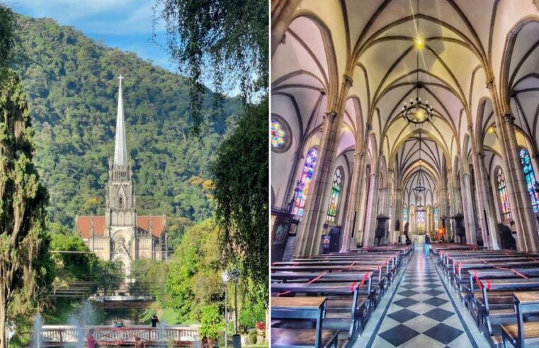 Catedral de Petrópolis abriga mausoléu da família imperial, para amantes de história passeio é imperdivel