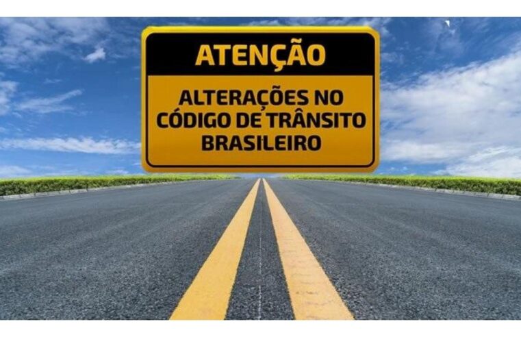 Novo Código de Trânsito Brasileiro entrou em vigor em julho deste ano