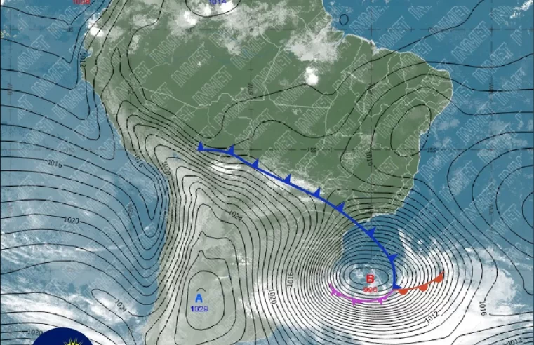 #Climaonbus:  Fim de semana gelado após ciclone. Massa polar deixa temperatura baixa e traz possibilidade de geada e neve no Sul