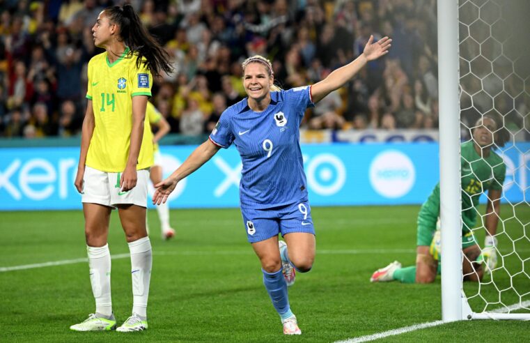 #CopadoMundoFeminina: Brasil joga mal, perde para a França e embola grupo F