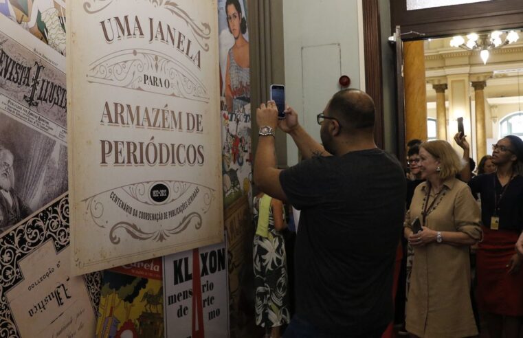 Mostra na Biblioteca Nacional conta história dos periódicos do Brasil