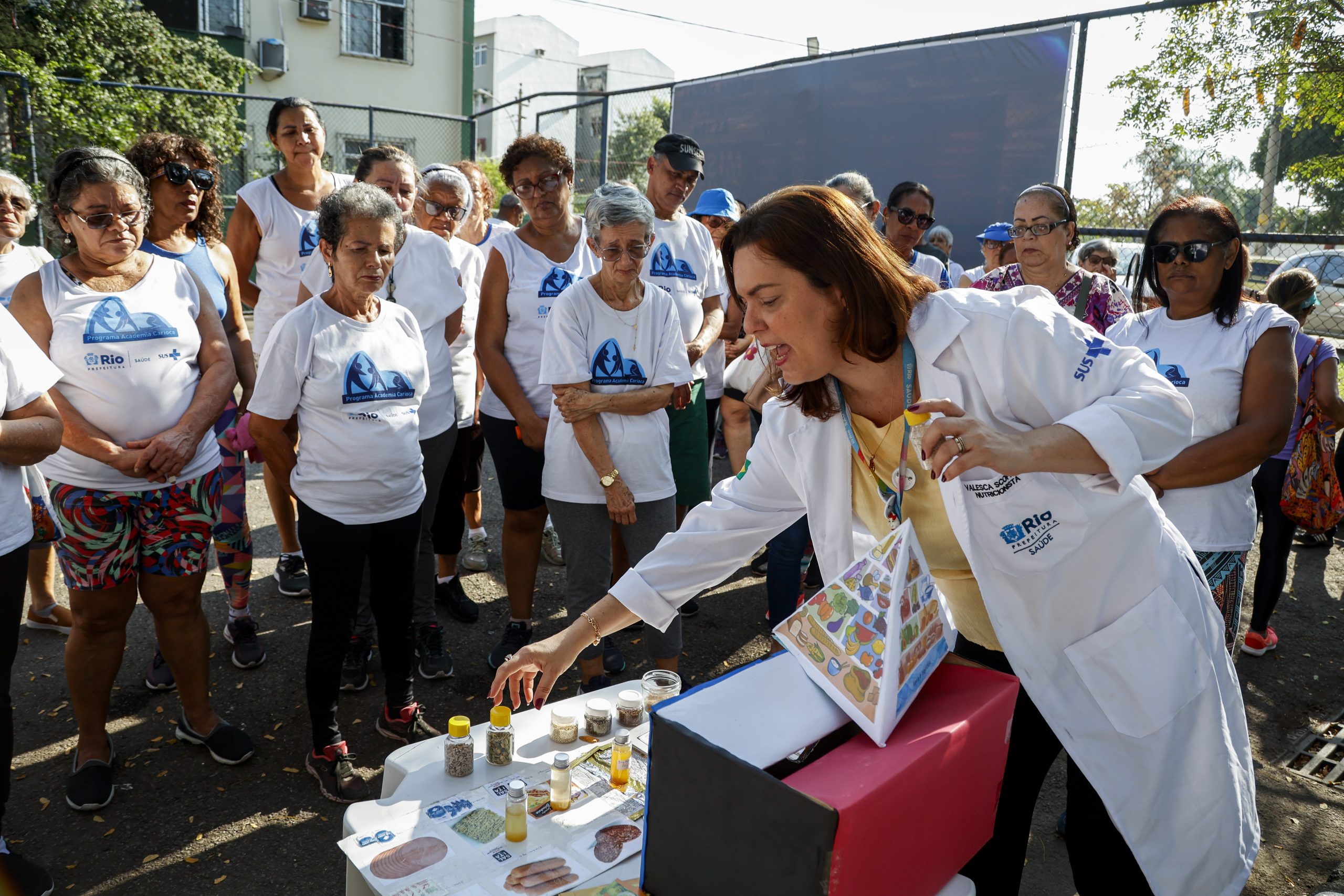 Unidades de Saúde no Rio fazem atividades voltadas para nutrição