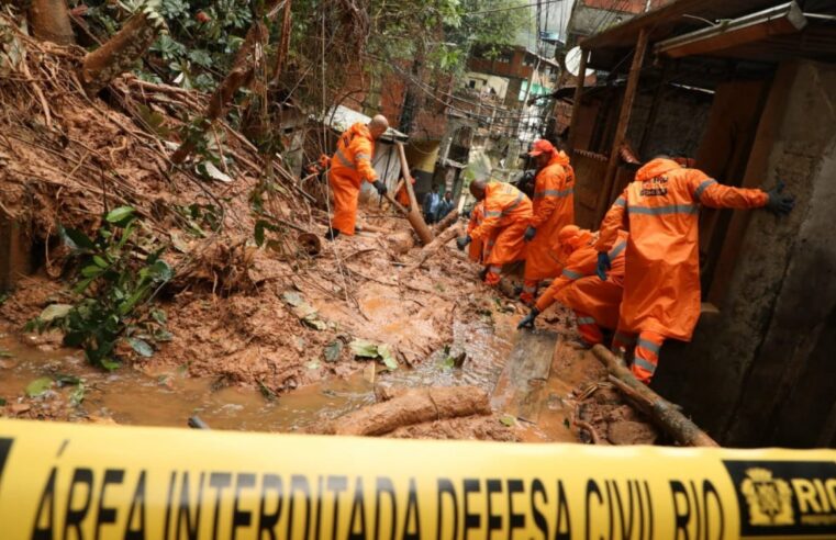 Rocinha foi a comunidade mais afetada com as chuvas no Rio