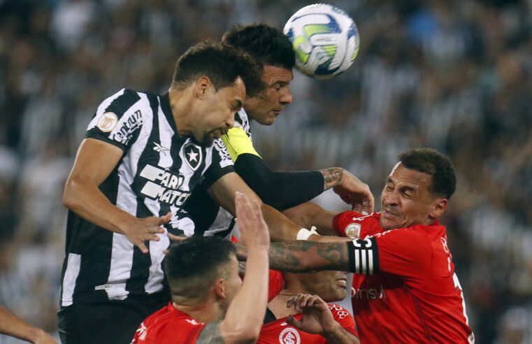 #Brasileirão: Botafogo vence Internacional e amplia vantagem na liderança