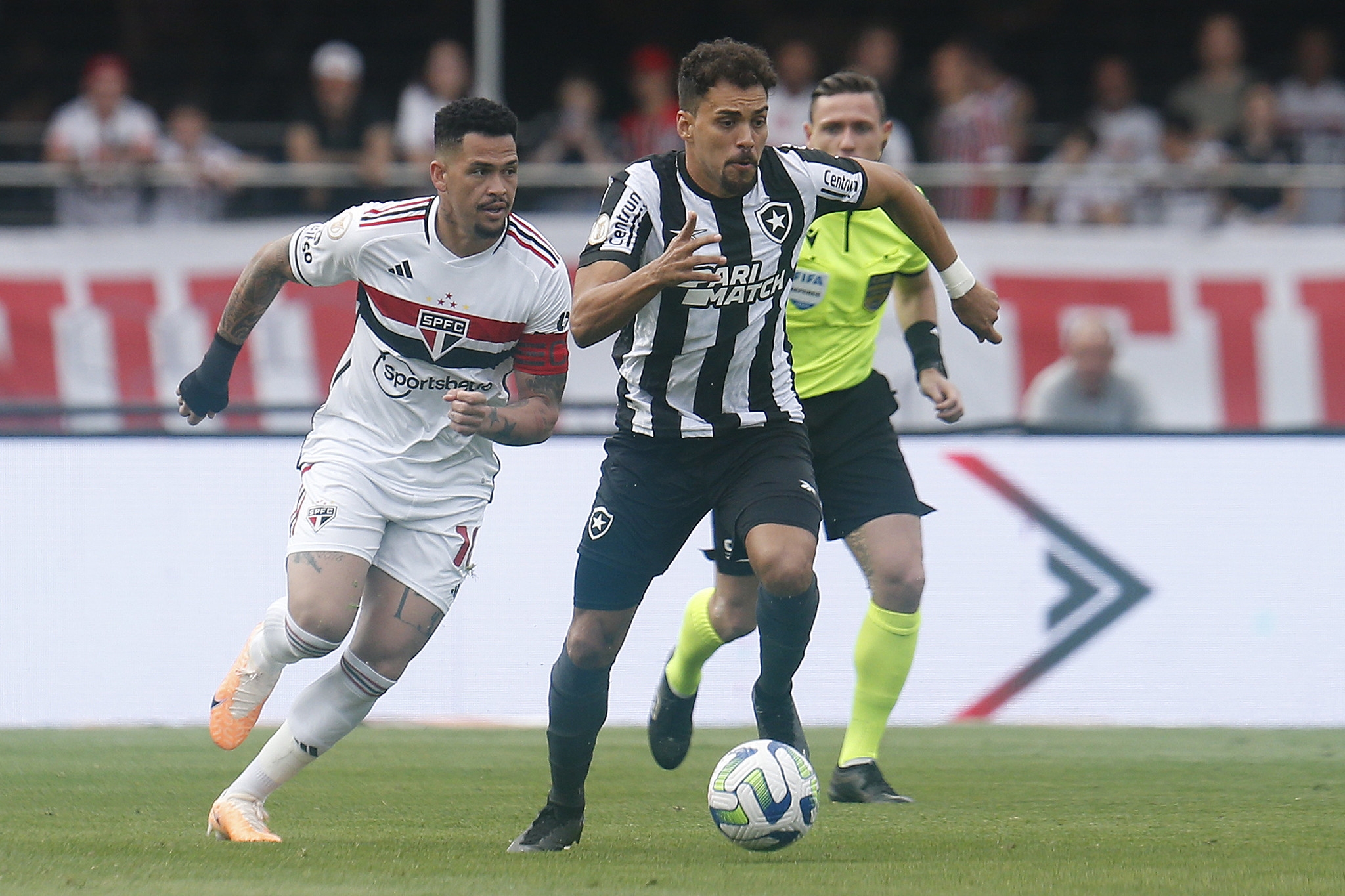 #Brasileirão: Botafogo empata em 0 a 0 com São Paulo