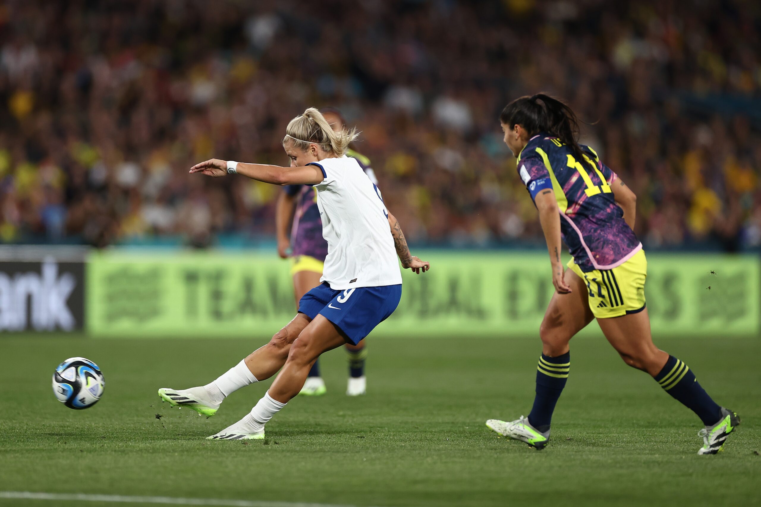 #CopadoMundoFeminina: Inglaterra vira o jogo contra a Colômbia e vence por 2 a 1